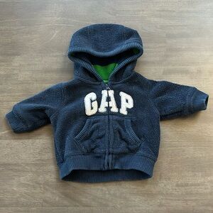 Baby Gap zip up hoodie size 0-3 months